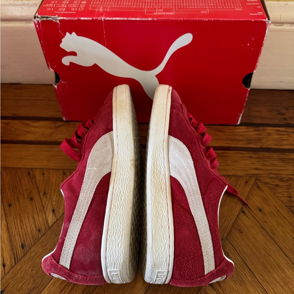 Red Suede Classic Puma - Picture 3 of 5